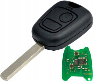 Citroen C2 C3 C4 C5 Saxo Xantia Xsara Peugeot 207 307 Kluczyk Z Elektroniką