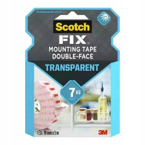 3M Scotch Taśma Montażowa Transparent Dwustronna W