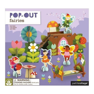 Petit Collage Puzzle Przestrzenne Wróżki