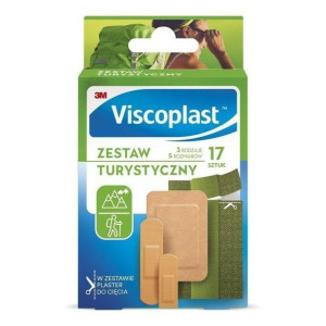 3M Viscoplast Zestaw Plastrów 17szt Turystycznych