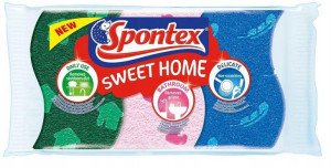 Spontex Zmywak Celuloza Sweet Home 3sz t97070297