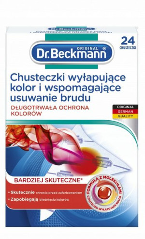Dr.beckmann Chusteczki Wyłapujące Kolor 24 Szt