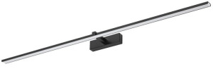 Lampa nad lustro VENUS 24W 120cm czarna 4200K