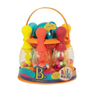 Let’s Glow Bowling – Kręgle B.Toys wersja Pomarańczowa