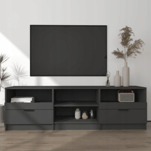 Lumarko Szafka pod telewizor, czarna, 150x33,5x45