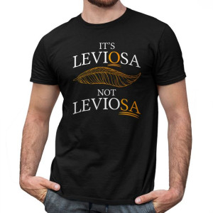 It's leviosa not leviosa Koszulka z nadrukiem dla fanów Harry potter