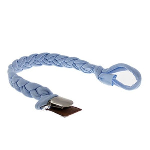 Hi Little One - warkoczykowa bawełniana zawieszka do smoczka Pacifier holde