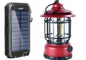 Dobry Powerbank Solarny Na Wyjazd Oswietlenie Led
