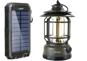 Dobry Powerbank Solarny Na Wyjazd Oswietlenie Led