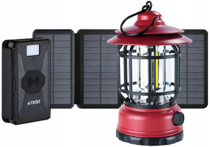 Lampa Do Oświetlenia Namiotu Na Biwaku Obozie
