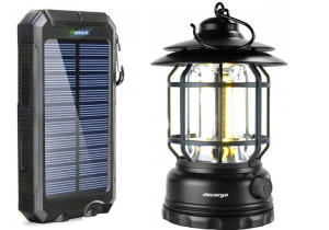 Dobry Powerbank Solarny Na Wyjazd Oswietlenie Led