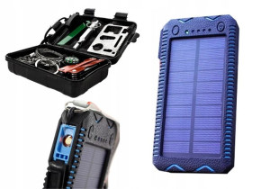 Zestw Przetrwania Powerbank Solarny Dobrej Mocy