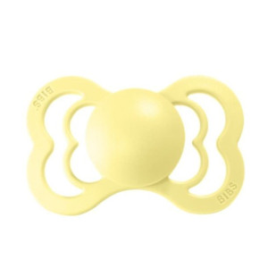 BIBS SUPREME S SUNSHINE Smoczek Uspokajający kauczuk Hevea 0-6 m-c