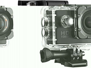 Kamera Sportowa Z Uchwytami Na Kask Full Hd