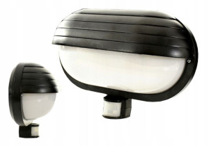 Lampa ledwa led z czujką wodoodporna (IP44)