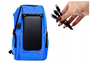 Solarny Powerbank W Plecaku Na Wyprawe W Góry