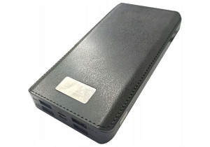 Mocny Powerbank Na 4 Usb Skóra Premuim