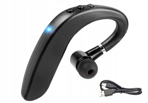 Słuchawka Bluetooth Z Mikrofonem Wbudowaną Baterią