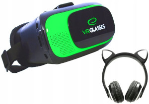 Prezent Dla Nastolatka Gogle Vr 360+słuchawki