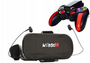 Okulary Google Vr 3d Ze Słuchawkami+pilot Bluetoot