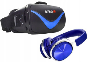 Gogle Okulary Vr 3d Wirtualne Do Telefonu Do Gier