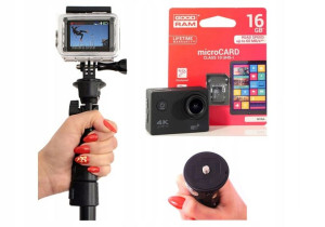 KAMERA na podowdne wczasy 4K ULTRA HD+SD 16GB