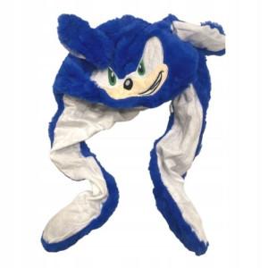 Czapka SONIC LED ruchome ŚWIECĄCE uszy