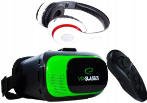 Słuchawaki Nauszne Bt+gogle 360+game Pad