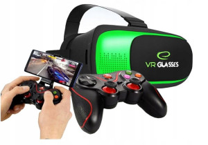 Okulary Vr Do Telefonu+game Pad