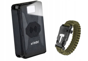 Kabel3w1+ Powerbank Solarny Super Na Survival