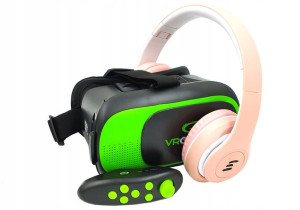 Okulary Vr Gogle Do Telefonu+ Kontroler Bluetooth