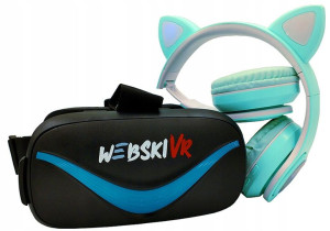 Okulary Gogle Vr 3d Z Pilotem Bluetooth