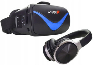 Gogle Okulary Vr 3d Wirtualne Do Telefonu Do Gier