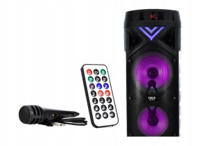 Bezprzewodowy Boombox Odtwarzacz Mp3 Kolumna Rgb