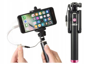 Fajny Selfie Stick SnapOn Lux Jack 3,5mm