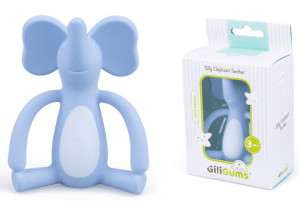 GiliGums Gryzak Zwariowany Słonik ząbkowanie Blue