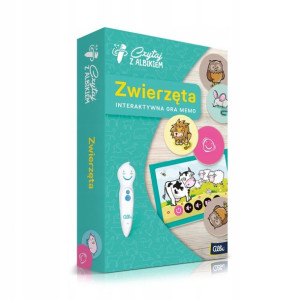 ALBIK interaktywna gra memo ZWIERZĘTA