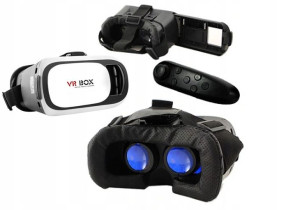 OKULARY GOGLE VR z kontrolerem do SMARTOFNA
