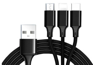 Kabel 3 W 1 1,5 Metra Długści Super Prezent
