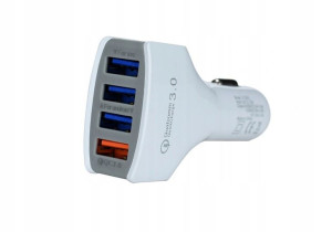 Szybka Ładowarka Samochodowa 4xusb Do Opel