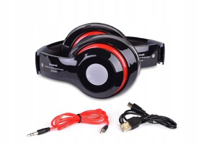 Bezprzewodowe słuchawki bluetooth duże nauszne BT
