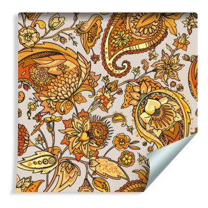 Tapeta Piękny Wzór Paisley Modny Wzór do Kuchni