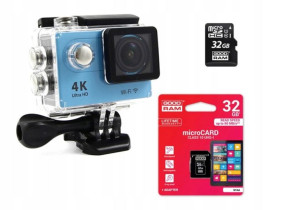 Karta 32gb + Kamerka Full Hd 4k Na Motor