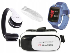 Prezent Na Zająca Słuchawki Gogle Vr Smartwatch