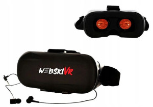 Gogle Okulary VR na Telefon +Słuchawki