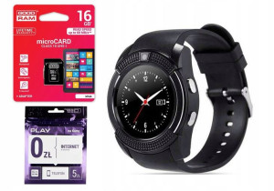 Zegarek Smartwach Polskie Menu Karta Sim Microsd