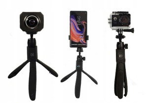 Uchwyt Statyw Monopod 3w1 Do Kamerek Sportowych