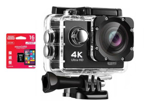 Kamerka Na Kask Rower Narty Karta 16 Gb