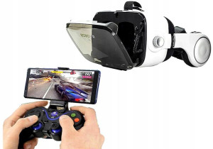 Gogle Okulary Vr 3d+gamepad Do Telefonu