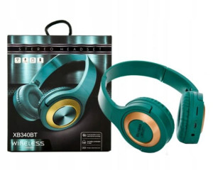 Bezprzewodowe Składane Słuchawki Nauszne Bluetooth